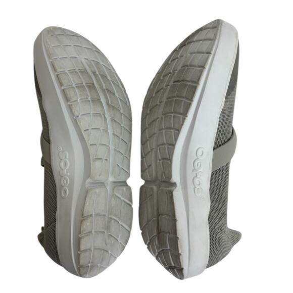 Oofos Women's OOmg Low Gray White Size 9.5 - Picture 5 of 10